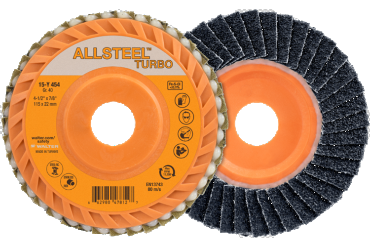 ALLSTEEL Turbo industrial flap disc product