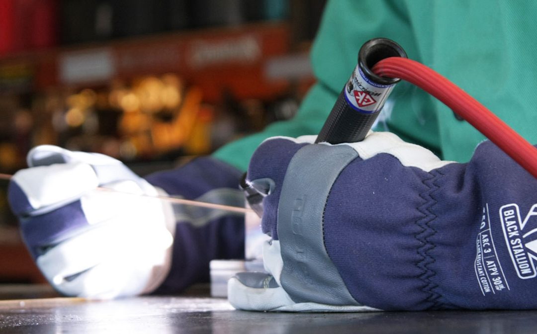 Premium Grain Goatskin TIG Welding Gloves for Precision Welding